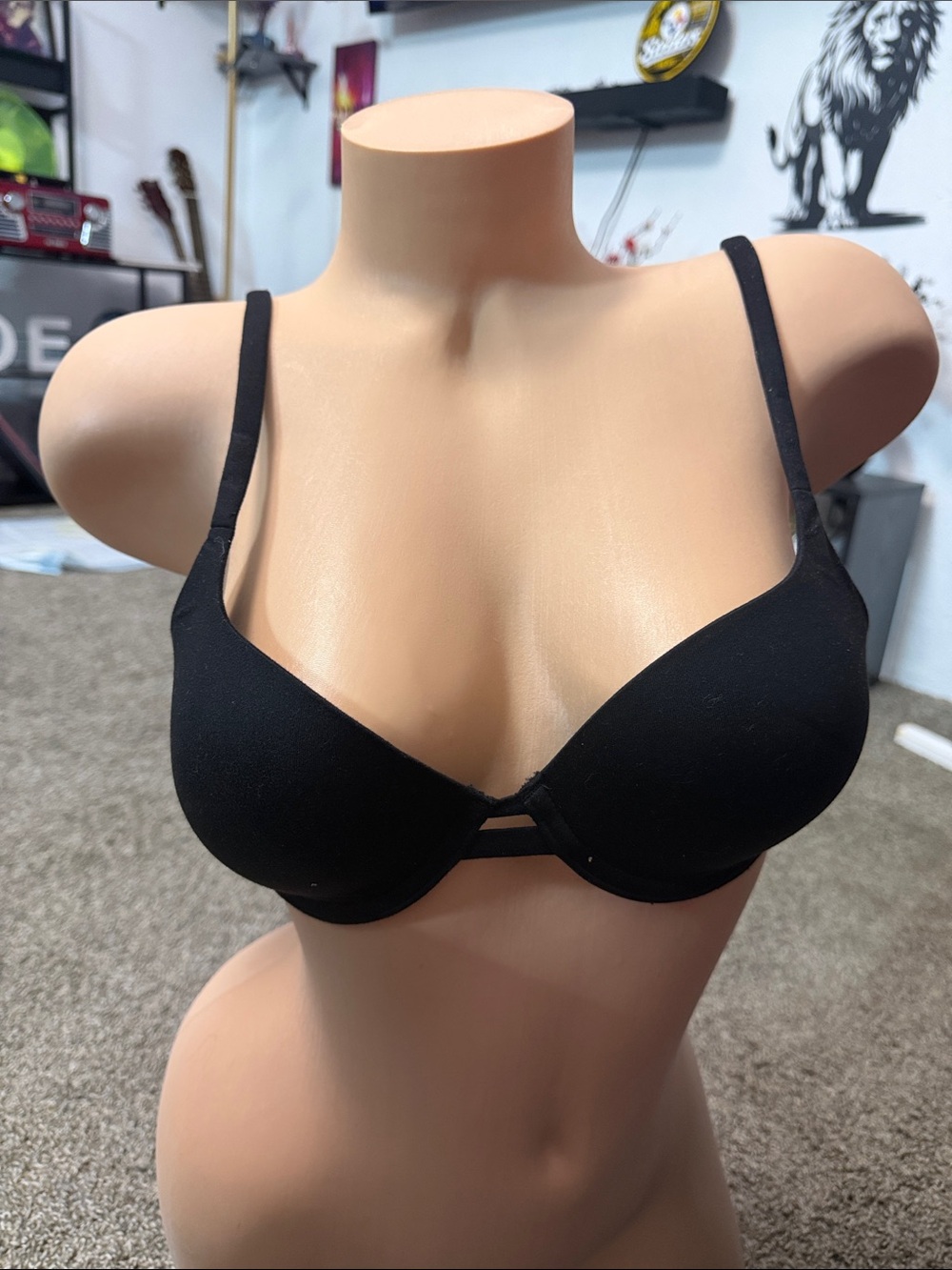 Auden Black Molded Push-Up Bra